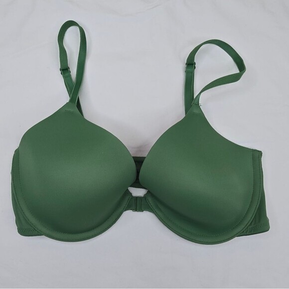 Pink Victoria's Secrer Wear Everywhere T Shirt Lightly Lined Bra 34C - Picture 1 of 8